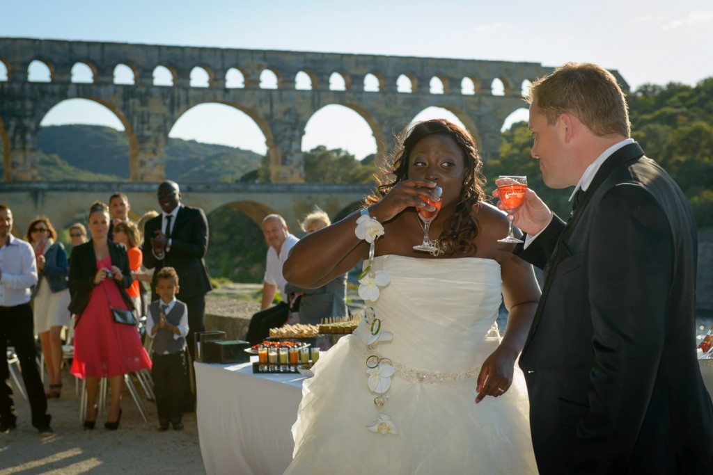 Mariage à Nîmes et au pont du Gard (3)